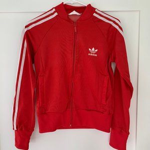 Adidas Originals Track Jacket, S, Red